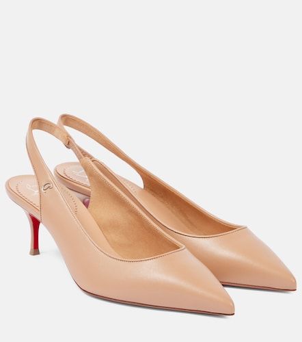 Escarpins slingback Sporty Kate Sling 55 en cuir - Christian Louboutin - Modalova