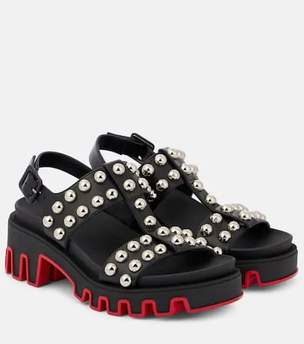 Sandales Duniclou en cuir - Christian Louboutin - Modalova