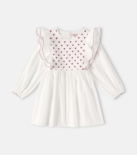 Konges Sløjd Robe Cœur brodée en coton - Konges Slojd - Modalova