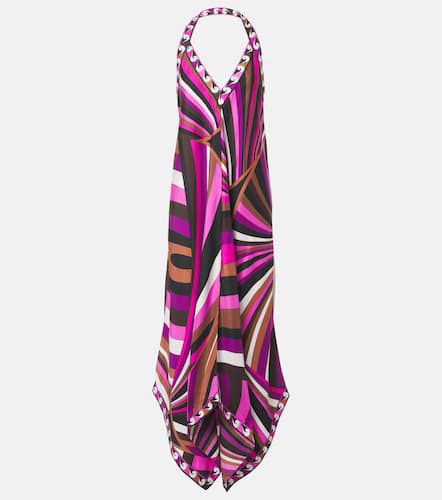 Pucci Robe longue Iride en soie - Pucci - Modalova