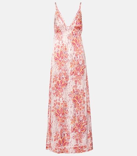 Robe longue Cassandra à fleurs - Poupette St Barth - Modalova