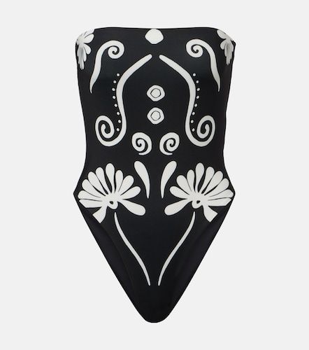 Maillot de bain bustier Lore imprimé - Cala de la Cruz - Modalova