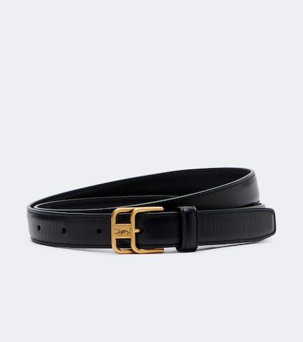 Ceinture Cassandre en cuir - Saint Laurent - Modalova