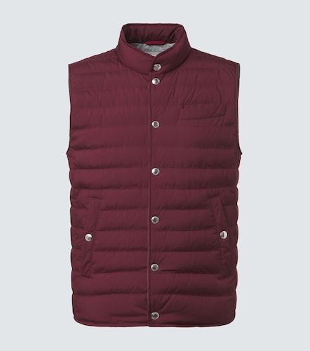 Veste doudoune sans manches - Brunello Cucinelli - Modalova