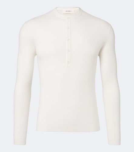 Top Henley Falk en coton et cachemire - Lisa Yang - Modalova