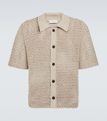 Frame Cardigan en coton ajouré - Frame - Modalova