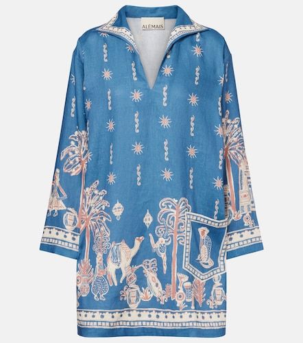 Alémais Robe Acacia imprimée en lin - Alemais - Modalova