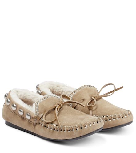 Mocassins Faomee en daim - Isabel Marant - Modalova