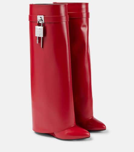 Givenchy Bottes Shark Lock en cuir - Givenchy - Modalova