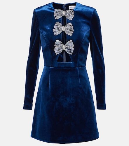Robe Vivicia en velours à nœud - Rebecca Vallance - Modalova
