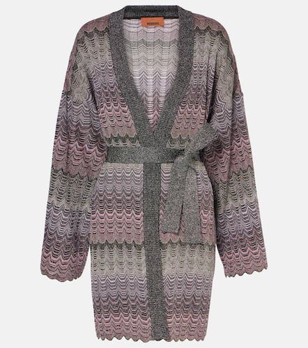 Cardigan Zig Zag métallisé - Missoni - Modalova