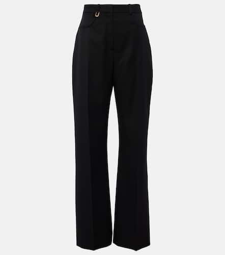 Pantalon évasé Sauge en laine - Jacquemus - Modalova