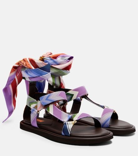 Sandales Maud Chevron en sergé - Missoni - Modalova