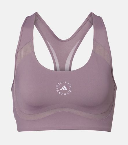 Brassière de sport à logo - Adidas by Stella McCartney - Modalova