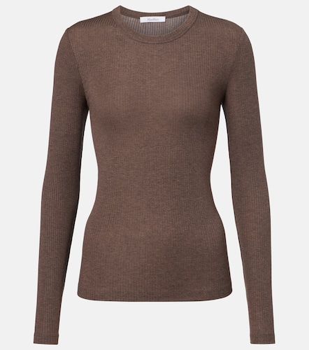 T-shirt en maille côtelée - Max Mara - Modalova