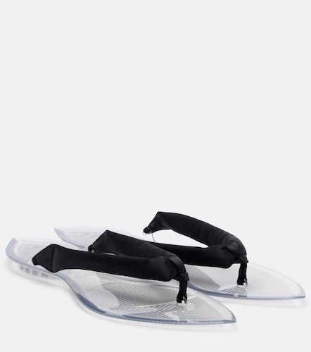 Alaïa Tongs Invisible en satin - Alaia - Modalova