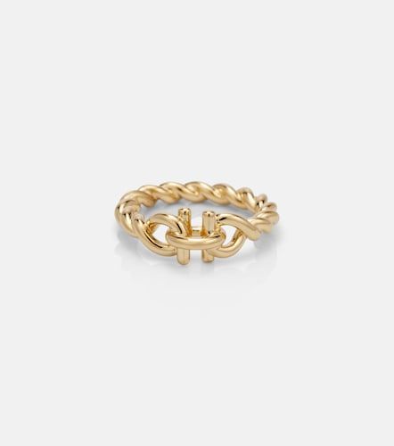 Ferragamo Bague en plaqué or - Ferragamo - Modalova
