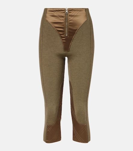 Pantalon capri en laine mélangée - Jean Paul Gaultier - Modalova