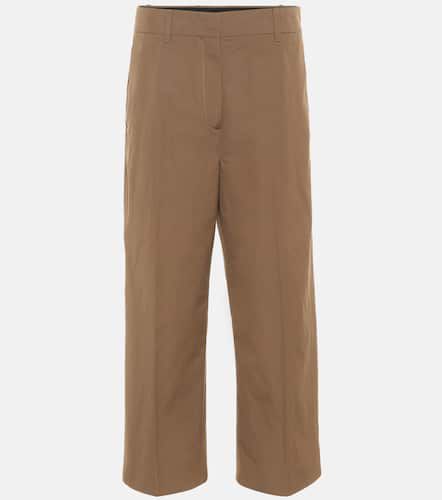 Pantalon ample en coton - Prada - Modalova