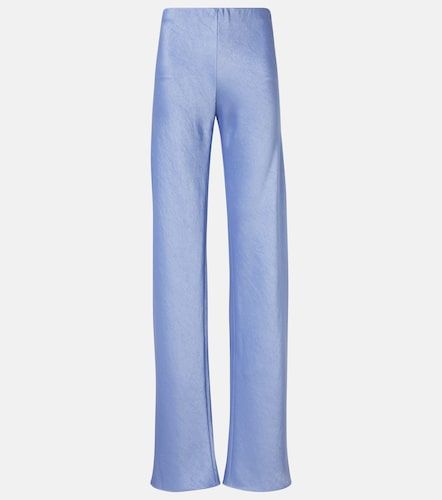 Pantalon ample à taille haute en satin - Vince - Modalova