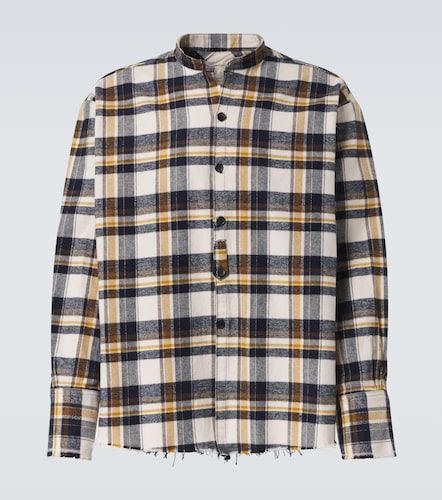 Chemise en coton à carreaux - Greg Lauren - Modalova