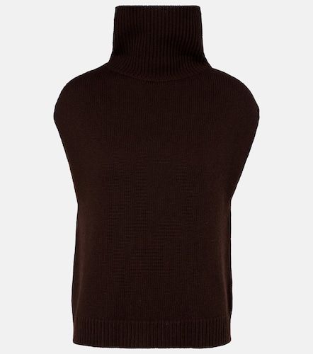 Pull sans manches en laine et cachemire - Jardin des Orangers - Modalova