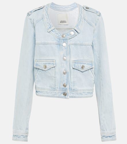 Veste Valene raccourcie en jean - Isabel Marant - Modalova