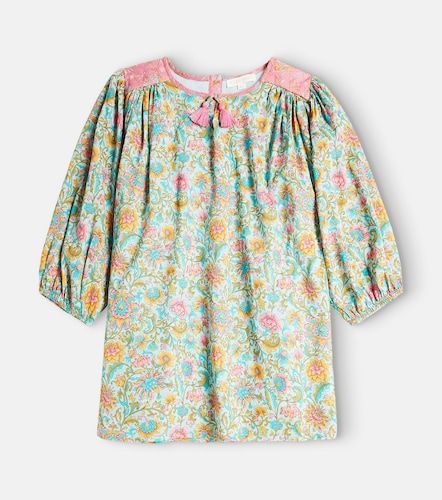 Robe Eugenie en coton à fleurs - Louise Misha - Modalova