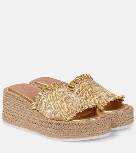 Mules espadrilles à plateforme - Ganni - Modalova