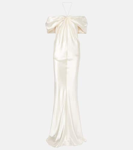 Robe de mariée Cleo en laine et soie - Danielle Frankel - Modalova