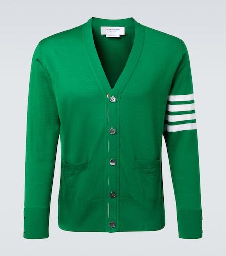 Cardigan 4-Bar en laine vierge - Thom Browne - Modalova