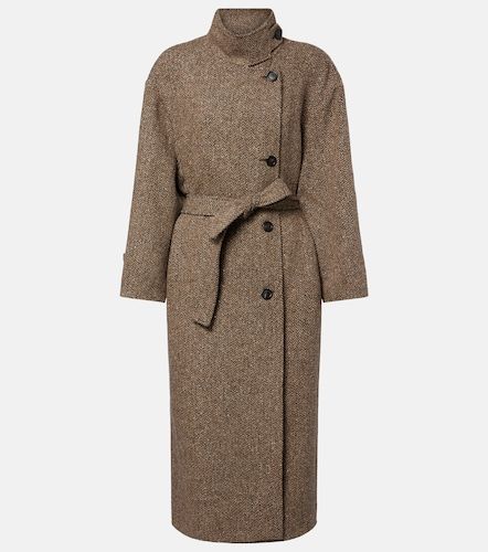 Manteau ceinturé en laine mélangée - Brunello Cucinelli - Modalova