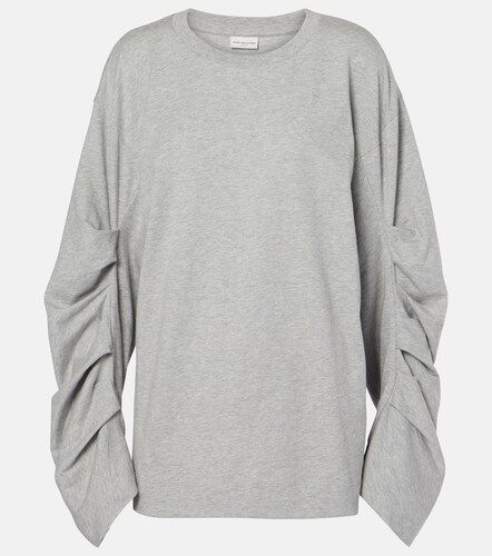 Top oversize en jersey de coton - Dries Van Noten - Modalova