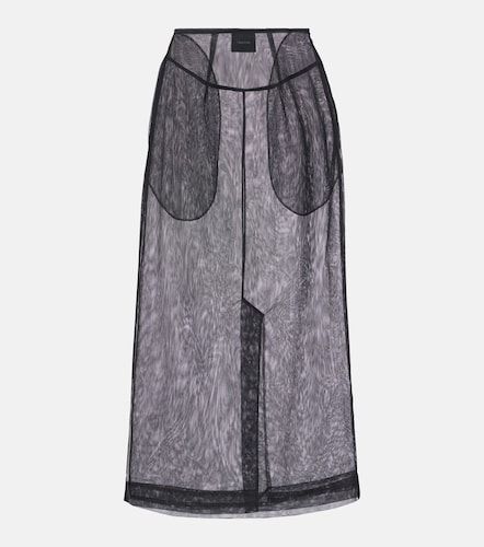 Jupe crayon transparente en tulle - Simone Rocha - Modalova