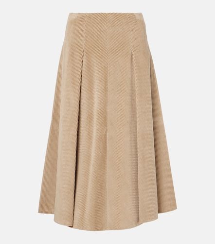 Jupe midi en coton - Brunello Cucinelli - Modalova
