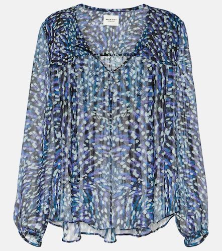 Blouse Daytonea à imprimé - Marant Etoile - Modalova