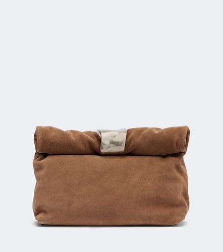 Staud Pochette Puff Small en daim - Staud - Modalova