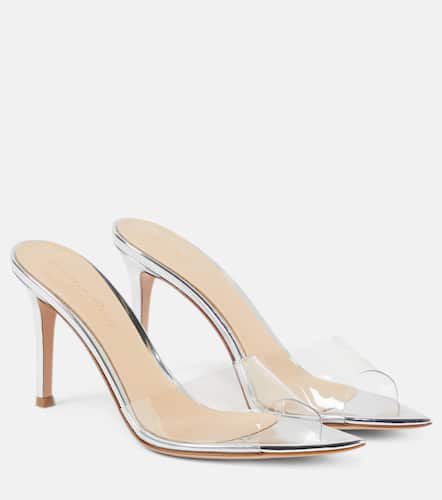 Mules Elle 85 en PVC et cuir - Gianvito Rossi - Modalova