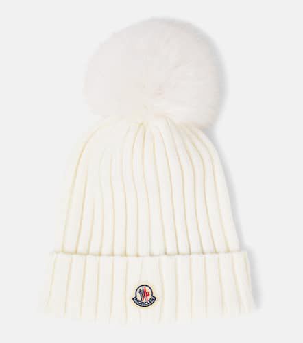 Moncler Bonnet en laine à logo - Moncler - Modalova