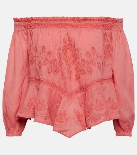 Top Erine à broderies - Isabel Marant - Modalova