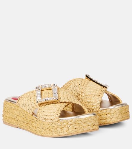 Mules espadrilles à ornements - Roger Vivier - Modalova
