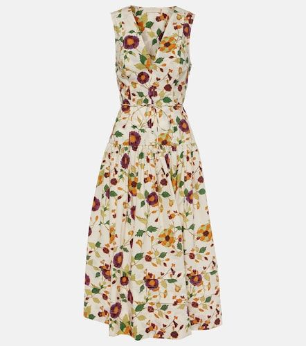 Robe Kiran en coton à imprimé floral - Ulla Johnson - Modalova