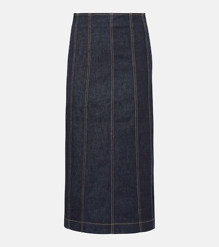 Jupe longue Fiona en denim - Veronica Beard - Modalova