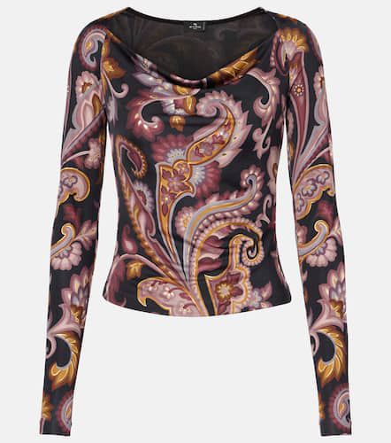 Etro Top à motif cachemire - Etro - Modalova