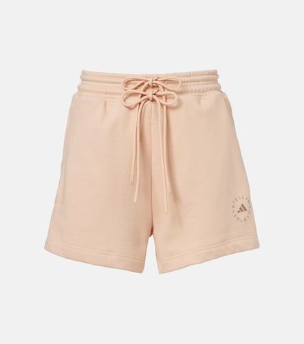 Short en jersey de coton à logo - Adidas by Stella McCartney - Modalova