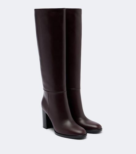 Bottes Santiago en cuir - Gianvito Rossi - Modalova