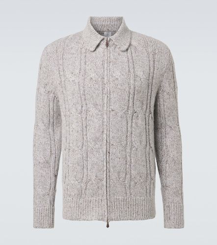 Cardigan en laine, alpaga et soie mélangés - Eleventy - Modalova