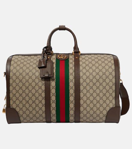 Sac de voyage Savoy Large en toile - Gucci - Modalova