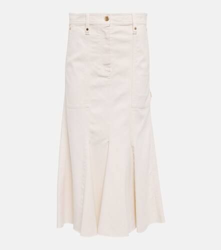 Jupe midi en jean - Brunello Cucinelli - Modalova