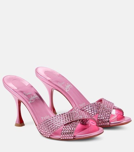 Mules Mariza Is Back en daim à ornements - Christian Louboutin - Modalova